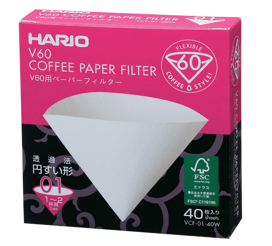 Hario V60 Papers - Pack of 40